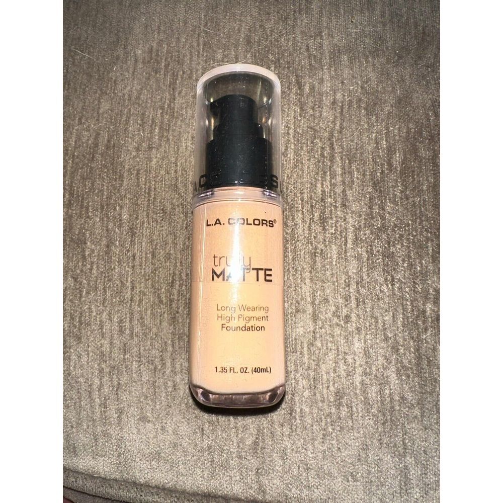 LA Colors Truly Matte Long Wearing Foundation #358‎ Warm Honey